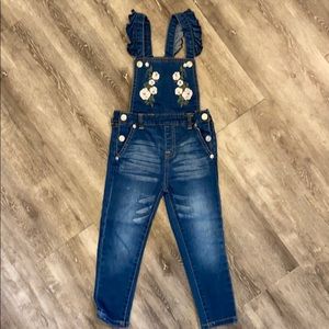 Toddler girl overalls